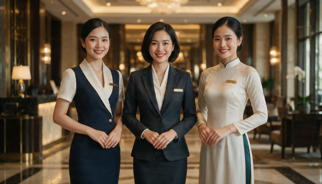 Đồng phục Lễ tân