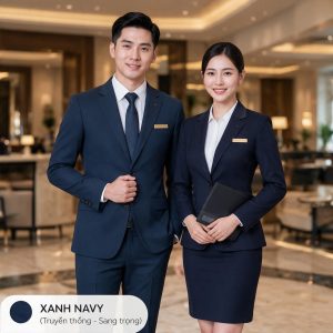 Alternative view of Đồng Phục Khách Sạn - Vest Cho Quản Lý Màu Đỏ Đô