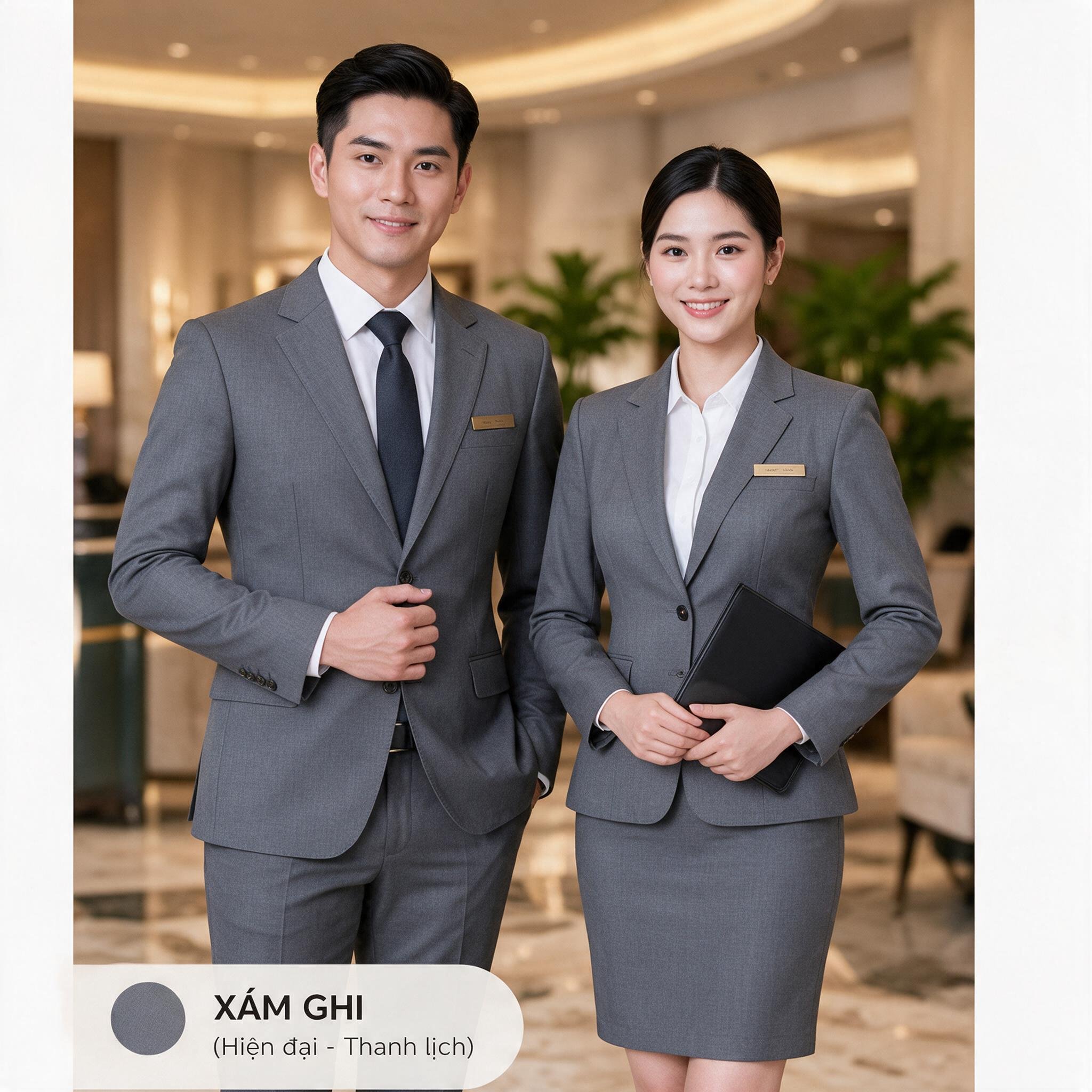 Đồng Phục Quản Lý Khách Sạn Cao Cấp - Ảnh 2