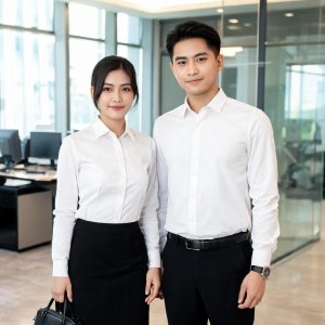 Alternative view of Mẫu Đồng Phục Công Sở Quần Âu Sơ Mi