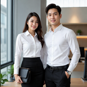 Mẫu Đồng Phục Công Sở Quần Âu Sơ Mi
