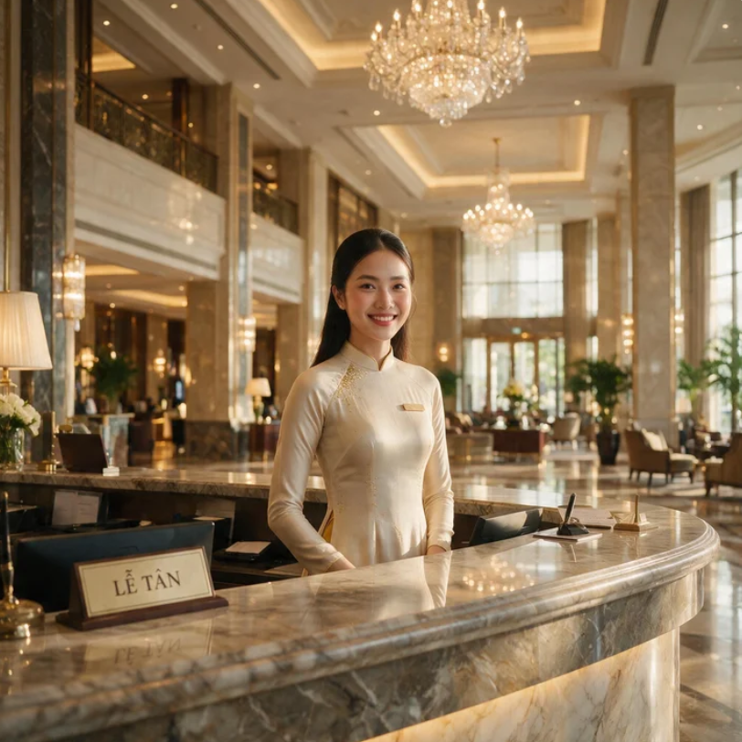 Đồng phục Lễ tân Đồng phục Lễ tân