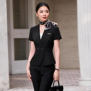 Alternative view of Mẫu Đồng Phục Công Sở - Vest Nữ Đen